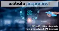 Training Analysis SAAS Business 50% ARR Military Contracts - Business for sale in Quebec