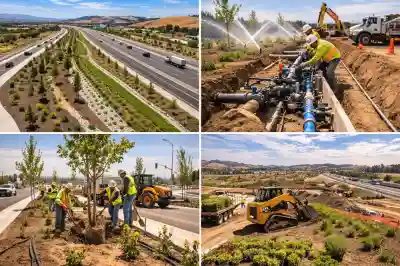 Public Works Landscaping