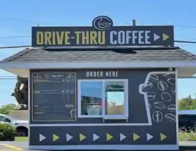 Drive through coffee kiosk with $1k - day sales