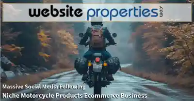 Niche Motorcycle Products Ecommerce Business